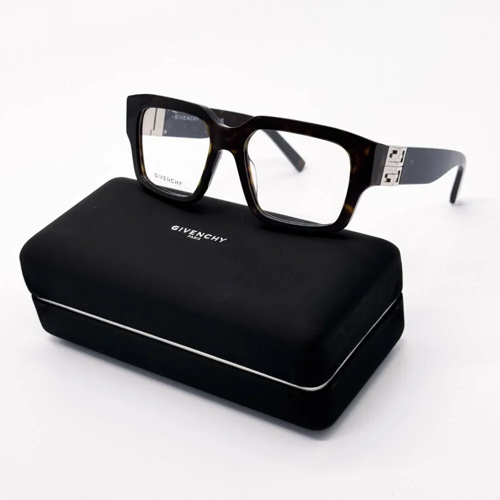 NEW GIVENCHY GV50049I 052 DARK HAVANA UNISEX EYEGLASSES GIVENCHY